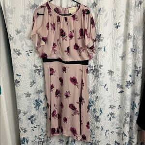Kate Spade Pink and Purple Floral Dress
